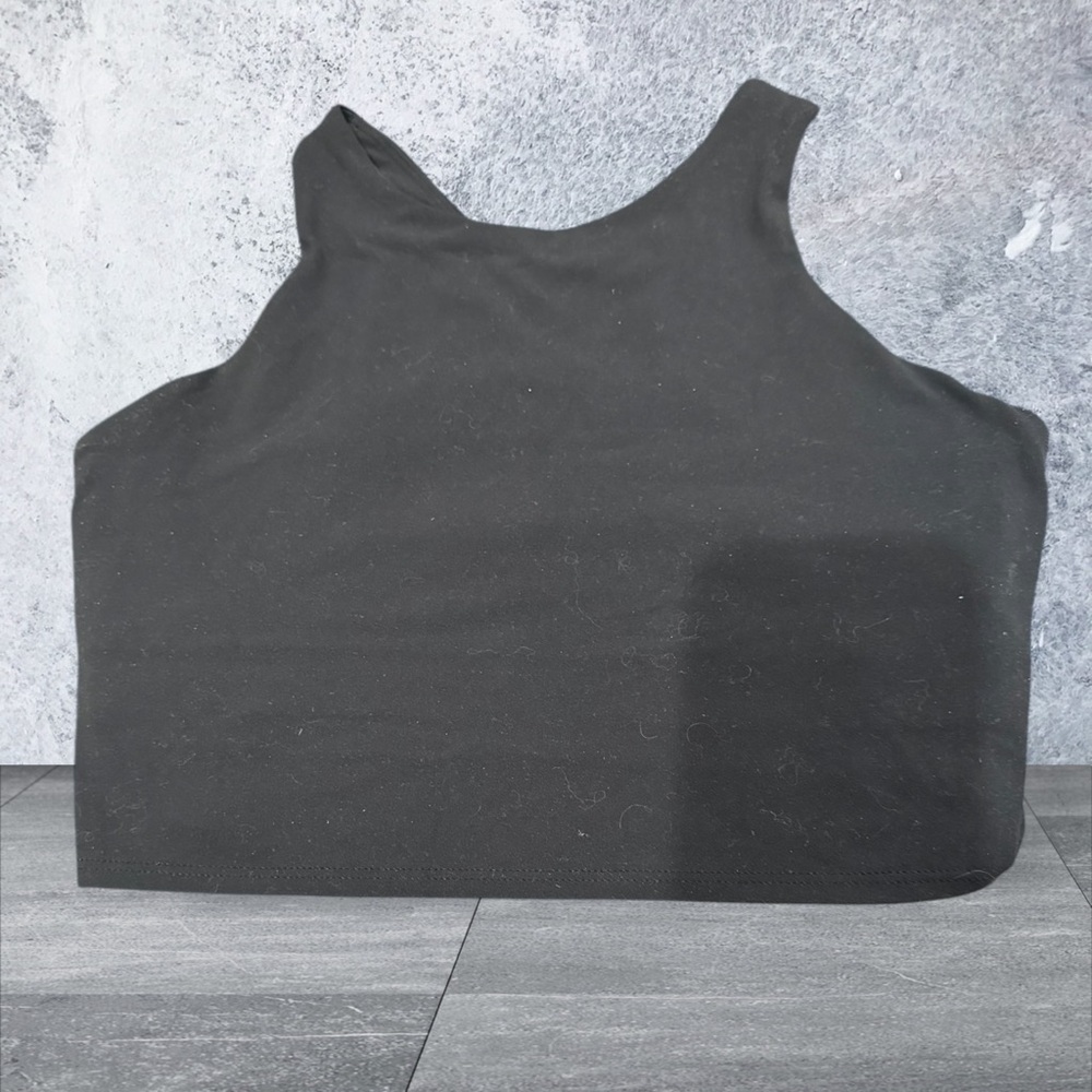 Athleta Black Boxy Sports Bra